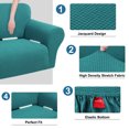 thumbnail image 4 of PiccoCasa Housse Extensible pour Canapé, Lavable, Housses de Meubles pour Chiens, Bleu Paon, Moyen, 4 of 7