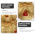 thumbnail image 4 of MasteelfCA Creative Money Bag Shape Flower Vase Home Decorative Desktop Wheat Vase Decor, 4 of 8