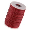 thumbnail image 1 of jifeng 70M Leather Craft Sewing Waxed Thread Heavy Duty Waxed Thread Sewing 1.2mm 210D red, 1 of 9