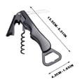 thumbnail image 3 of Yhmxh Home and Kitchen,Kitchen Gadgets,Kitchen Organizers And Storage 3-in-1 Multifunctional Wine And Beer Opener Portable Corkscrew With Bottle Foil Cutter Bottle Opener, 3 of 4
