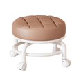 thumbnail image 2 of Lipstore 360 degree Rotating Low Roller Seat Stool Pulley Low Stool for Living Room Kitchen Coffee, 2 of 8