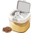 thumbnail image 1 of sugar container with spoon, Coffee and Dry Food Storage Containers, BPA-Free, Stackable, Easy-Clean, Perfect for Coffee, Flour, Sugar (0.85qt), 1 of 4