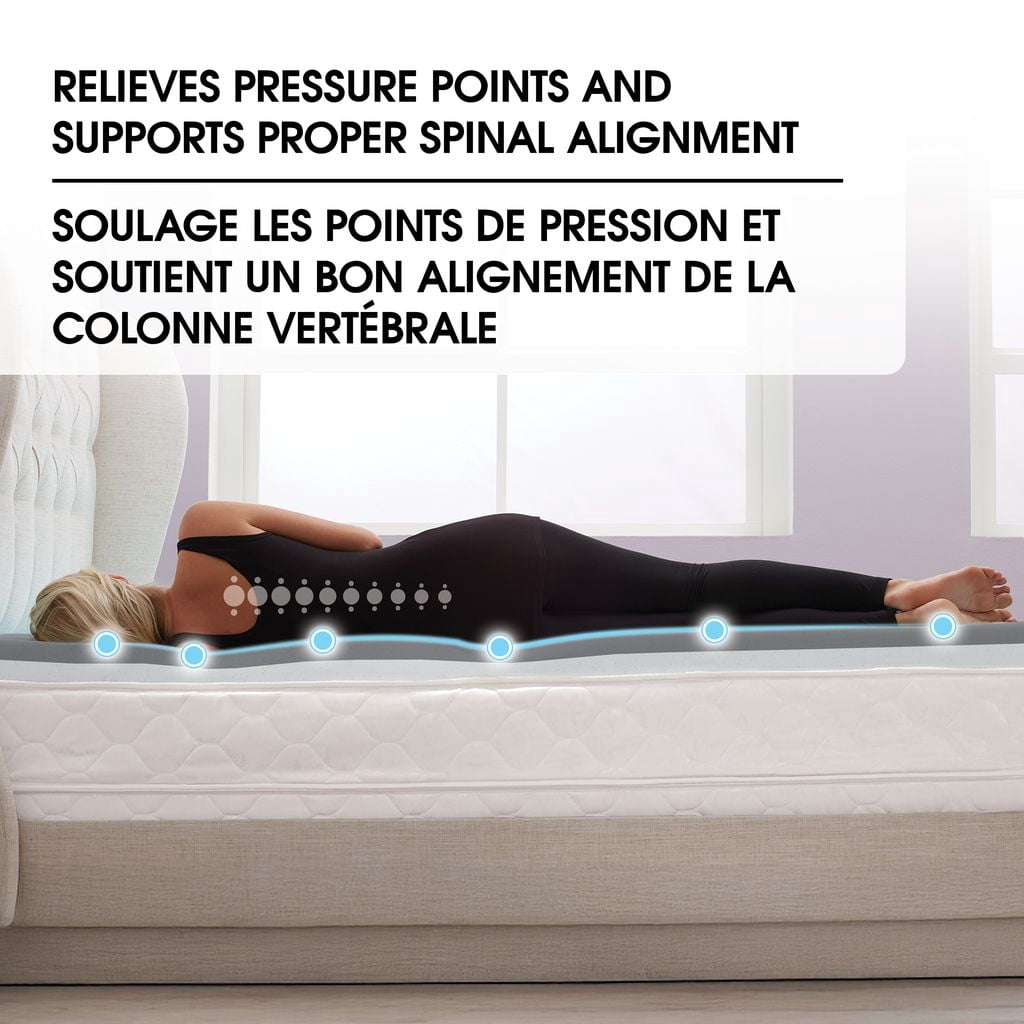Surmatelas Dream Serenity® de 10 cm (4 pouces) - D