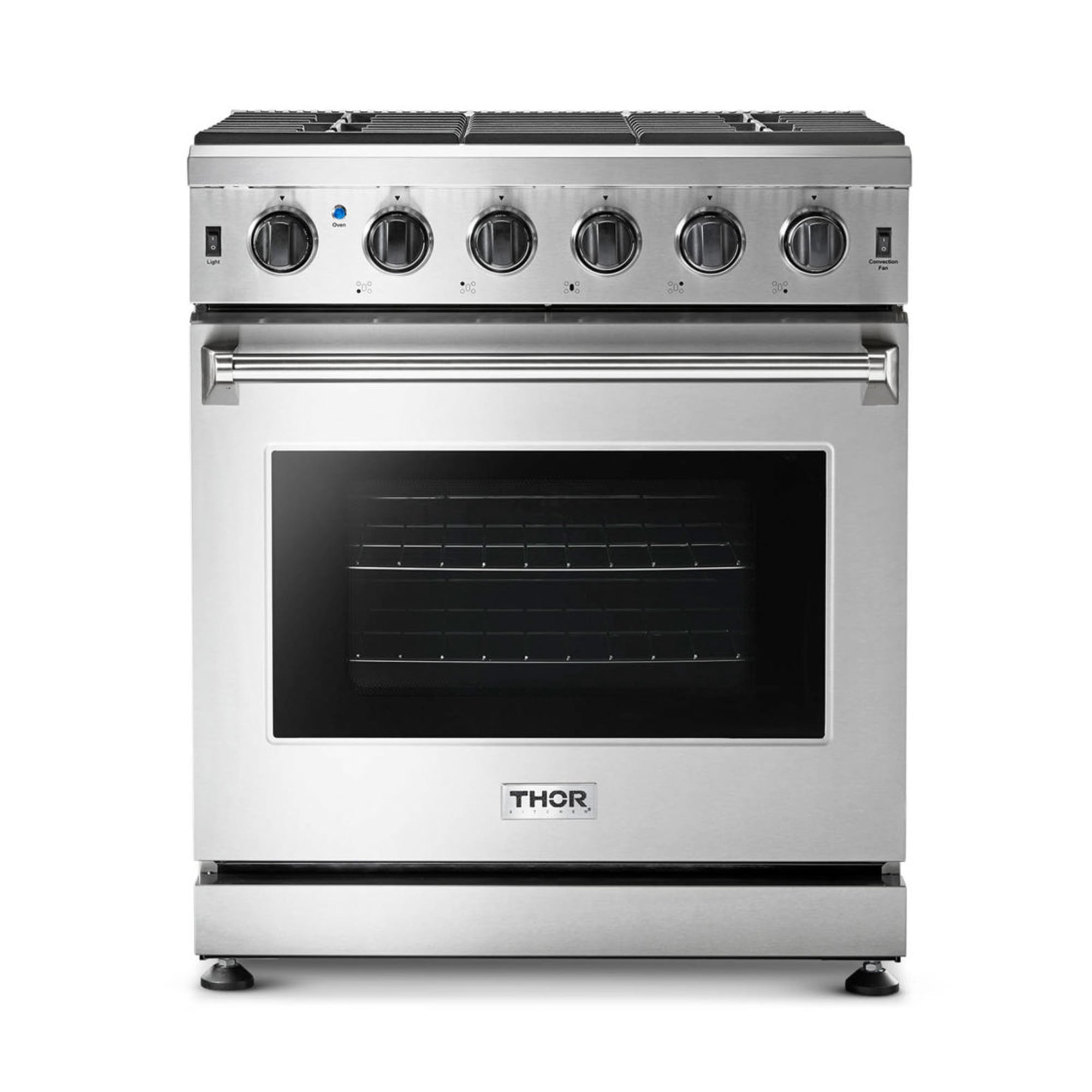 Thor Kitchen 30 Inch Gas Range in Stainless Steel-LRG3601U