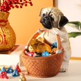 thumbnail image 4 of Home decor Terrace lovely Labrador Statue with Storage Basket 4.7*7.9*7.9 Inch, 4 of 14
