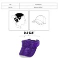 thumbnail image 3 of Fgnfyis Bling Rhinestones Sport Hats Adjustable Summer Cap Visor Caps Unisex Golf Hat PP1, 3 of 6