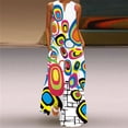 thumbnail image 3 of UPPADA Robes d'Été pour Femmes 2024 Robe de Mariage de Plage, Robes Maxi Bohèmes Fluides à Fleurs pour Femmes Sans Manches Robes Soleil Col en V Vestidos de Verano Para Mujer Vestidos Cortos de Mujer, 3 of 5