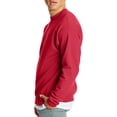 thumbnail image 2 of Hanes Chandail en Molleton EcoSmart pour Hommes, Lot de 2, 2TG, Rouge Foncé, 2 of 7