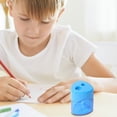 thumbnail image 4 of Dvkptbk Colored Pencil Sharpener, Double Holes Small Manual Pencil Sharpener with Lid for Kids, Classroom, Office, Home (Random Color), 4 of 9