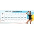 thumbnail image 2 of Charmo One Piece Athletic Racerback Swimsuit Women Slimming Bathing Suits Color Block Training Swimwear for Women, 2 of 5