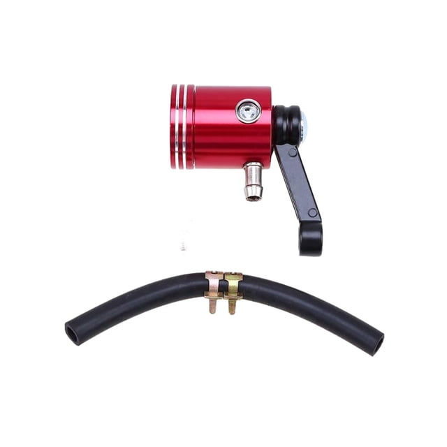Langgg Fluid Reservoir For Airbrush Set - Convenient And Long-lasting Universal Clutches Oil Fluid red 1Set