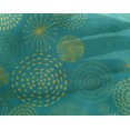 thumbnail image 5 of oneOone Georgette Viscose Turquoise Green Fabric Abstracts Fabric For Sewing Printed Craft Fabric By The Yard 42 Inch Wide, 5 of 5