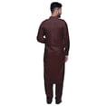thumbnail image 2 of Atasi Kurta Pyjama Pathani à Col Classique pour Garçons Chemise en Rayonne à Poche avant, 2 of 5