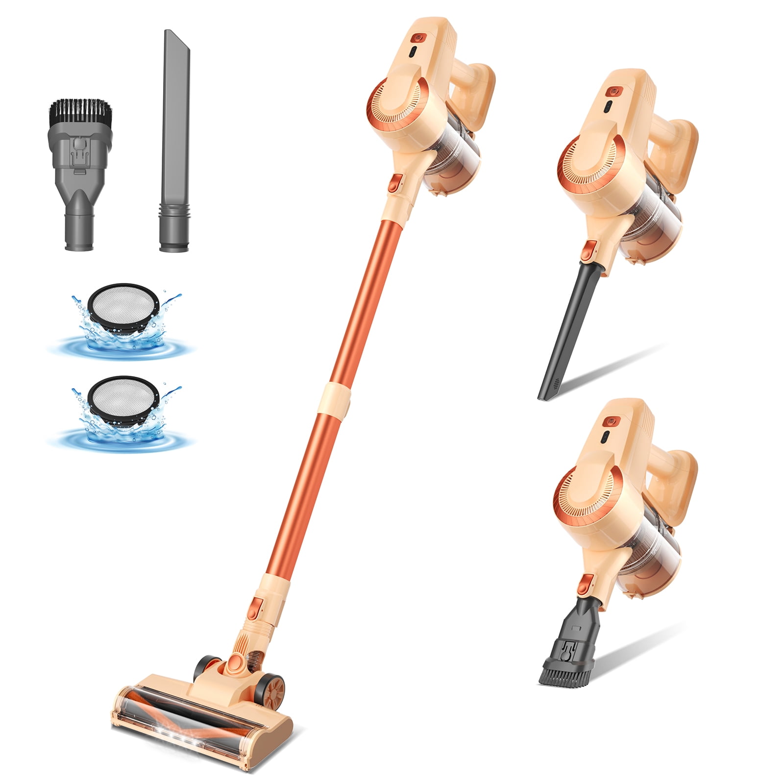 INSE N3P Lightweight Corded Vacuum Cleaner, 25kPa Powerful Suction, Specialized for Carpets, Floors, and Pet Hair