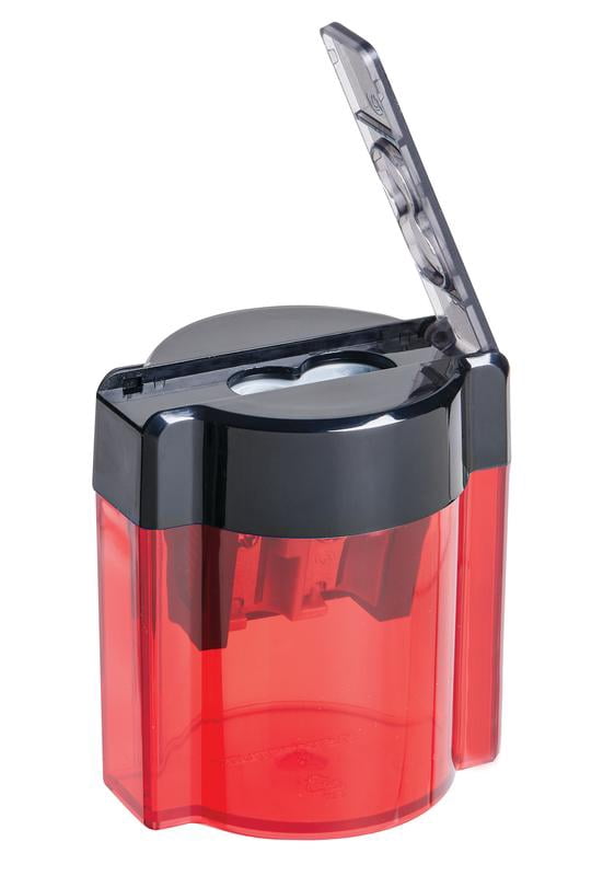 Staedtler Manual pencil Metal Sharpener - 2 Holes with Hinged Lid, 1pc