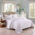 thumbnail image 1 of MarCielo Ensemble de couette 3 pièces 100% coton, couvre-lit léger, Reine, 1 of 1