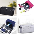 thumbnail image 2 of Sac de Rangement pour Toilettes pour Hommes Sac Imperméable à l'Eau Grande Capacité pour Hommes, Rose Rouge, 2 of 9