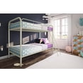 thumbnail image 1 of DHP Dusty Twin over Twin Metal Bunk Bed, 1 of 6