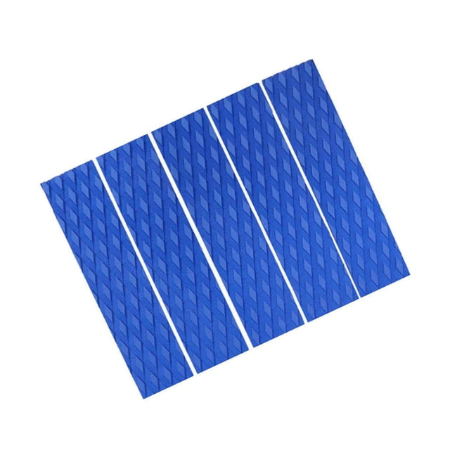 serony Non-Slip Surfboard Traction Pad Deck Mat EVA Foam for Skimboard Blue