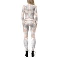 thumbnail image 3 of Kcodviy Combinaison pour Femmes Squelette Robot 3D à Manches Courtes Pantalon Ensembles pour Femmes Impression Justaucorps Fermeture Éclair au Dos Grande Taille Combinaison pour Femmes Halloween Justaucorps Corps Complet, 3 of 9