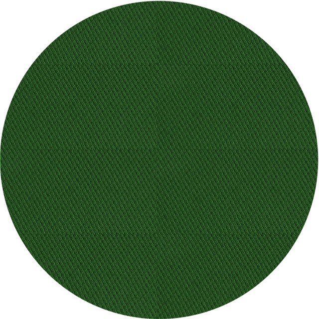 Ahgly Company Tapis de Zone Rond Vert Transitionnel pour Intérieur Lavable à la Machine, 6 Pieds Rond