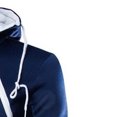 thumbnail image 4 of EGNMCR Vestes pour Hommes Mode pour Hommes Veste à Agencement de Couleurs à Empiècements Chandail Veste Décontractée, 4 of 4