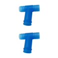 thumbnail image 4 of Decodeary Boire Boisson Tuba Peut Paille Acier Inoxydable Tuba Entonnoir Connecteur Bleu 2Set, 4 of 6