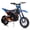 bleu, variante sur Yiwa Moto Tout-Terrain Électrique 24V pour Enfants, Moteur 250W Vitesse Rapide 13.6MPH Moto hors Route, Siège en Cuir, Accélérateur à Poignée Tournante, Suspension en Métal, Pneus Gonflés à l'Air pour Jouet de Conduite pour Enfants