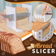 thumbnail image 2 of Toasts For Homemade Baking Kitchen Foldable Cutting Slicers Bread Toasts Adjustable Tools Kitchen，Dining & Bar, 2 of 6