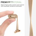 thumbnail image 4 of Metal Band Compatible with Fitbit Luxe Bands for Women Men Stainless Steel, 4 of 5