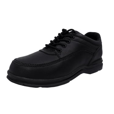 Rockport Works Men's World Tour Black Ankle-High Leather Oxford - 7.5 M