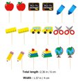 thumbnail image 3 of MasteelfCA 18Pcs Back To School Cupcake Toppers Cake Decorations Desserts Cupcake Toppers, 3 of 8
