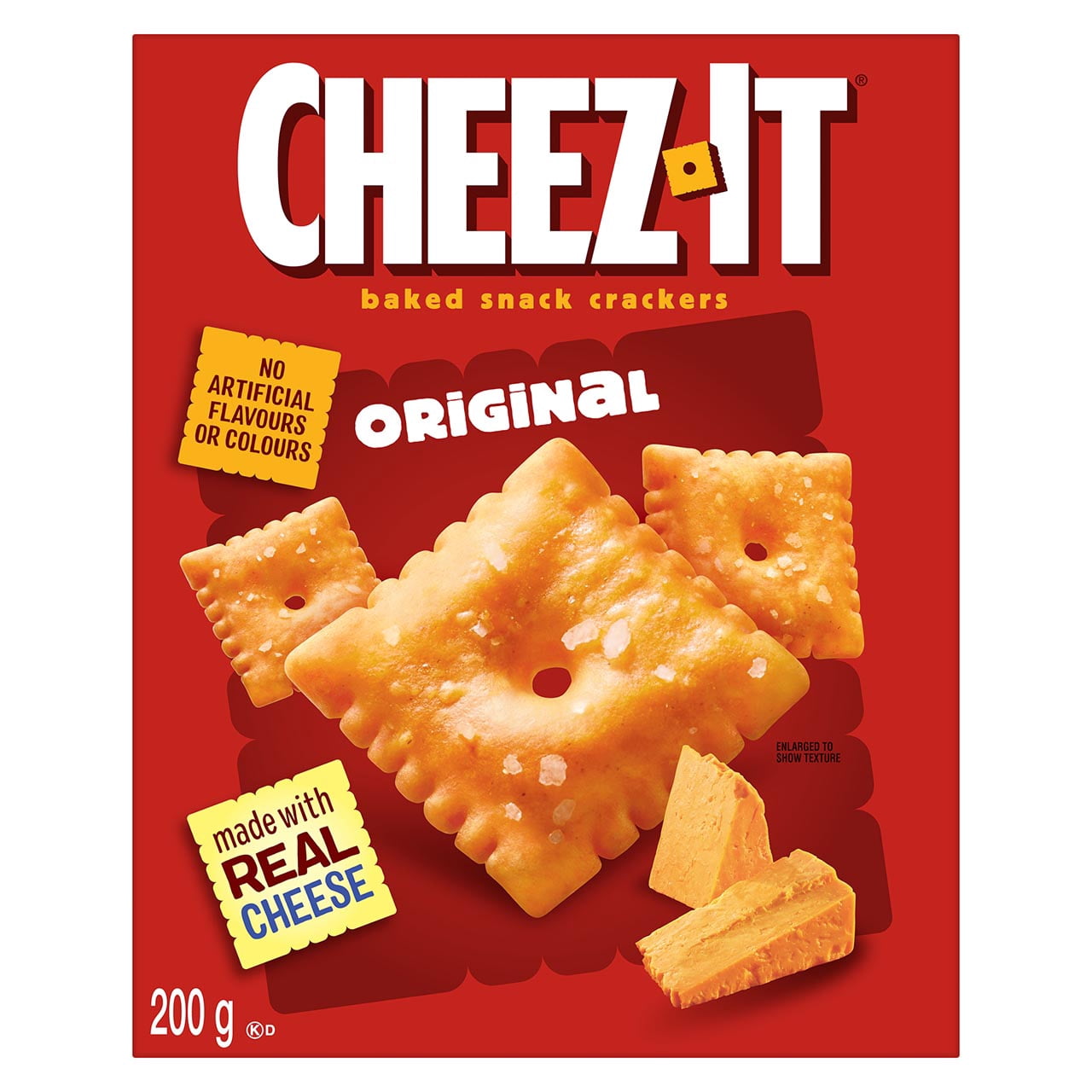 Cheez-It® Original, Craquelins Snack Cuisinés, 200g