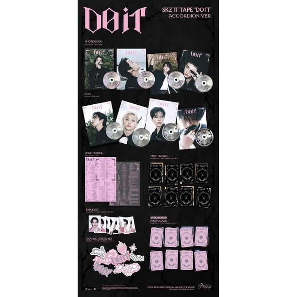 STRAY KIDS - [DO IT] SKZ IT TAPE ACCORDION CHANGBIN Version