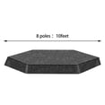 thumbnail image 2 of Housse de Protection Pare-Soleil pour Trampoline pour Maisonnette Extérieure Convient à 6 8 10 Pieds avec 6 Ou 8 Poteaux Pliable et Conception Anti-Déchirure, 2 of 5