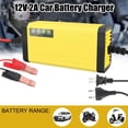 thumbnail image 2 of 12V 2A Car Battery Charger Fast Charging Wet DryLead Acid Battery LED Display, 2 of 8