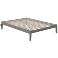 thumbnail image 2 of AFI Colorado Solid Wood Queen Bed with USB Charging Station in Gray, 2 of 7