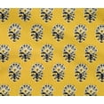 thumbnail image 5 of oneOone Cotton Flex Yellow Fabric Block Craft Projects Decor Fabric Printed By The Yard 40 Inch Wide, 5 of 5