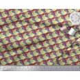 thumbnail image 3 of Soimoi Poly Georgette Fabric Bird,Palm Tree & Sun Nature Printed Fabric 1 Yard 42 Inch Wide, 3 of 3