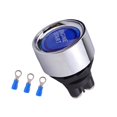 thumbnail image 4 of Thinsony Push Button Starter Switch LED Light Engine Push 50A Button 12V Switch Start blue blue 33x33x46mm, 4 of 6
