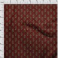 thumbnail image 3 of oneOone Tissu Viscose Georgette Feuilles & Floral Imprimé Bloc Tissu BTY 42 Pouces de Large, 3 of 4