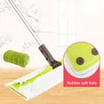 thumbnail image 4 of 360° Rotatable Cleaning Mop, Stainless Steel Handle, Adjustable Extension Pole, Washable Microfiber Pads, for Wet and Dry Floor Cleaning, Home and Office Use, Reusable Design, 4 of 7