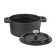 thumbnail image 4 of Dutch Oven, Thickened Cast Iron Dutch Oven Pot With Double Ergonomic Handle Non Stick  Cast Iron Serving Pot With Lid,  For Gas, Electric, Oven, Barbecue,  Cast Iron Cooking Pot, 4 of 8