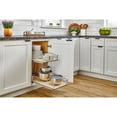 thumbnail image 2 of Rev-A-Shelf 2 Tier Bottom Pull Out Base Cabinet Organizer, 54BK-21SC-2-1, 2 of 12