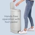 thumbnail image 4 of Diaper Genie Signature Diaper Pail, Gray, Foot Pedal, Odour Control, 4 of 12