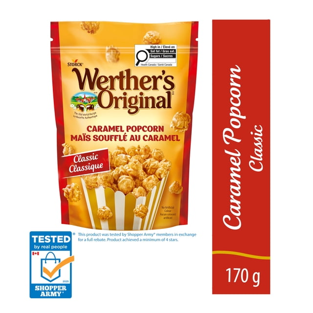 Maïs soufflé au caramel Werther’s Original