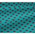 thumbnail image 5 of oneOone Viscose Jersey Fabric Floral Block Printed Craft Fabric BTY 60 Inch Wide, 5 of 5