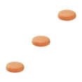thumbnail image 4 of mmirethe And Beautify Stools With Round Cushion Seat Covers Stool Cushions Polyester Easy To Install Grippers Backing Elastic Band orange 3Set, 4 of 6