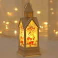 thumbnail image 1 of LED Electronic Candle Castle Lantern Night Light, Battery-Operated Tabletop Decor for Christmas Windo Display and Holiday Party Centerpiece, 1 of 1