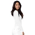 thumbnail image 4 of Adar Underscrubs for Women Multi Color 3 Pack - Long Sleeve Underscrub Comfort Tee, 4 of 7